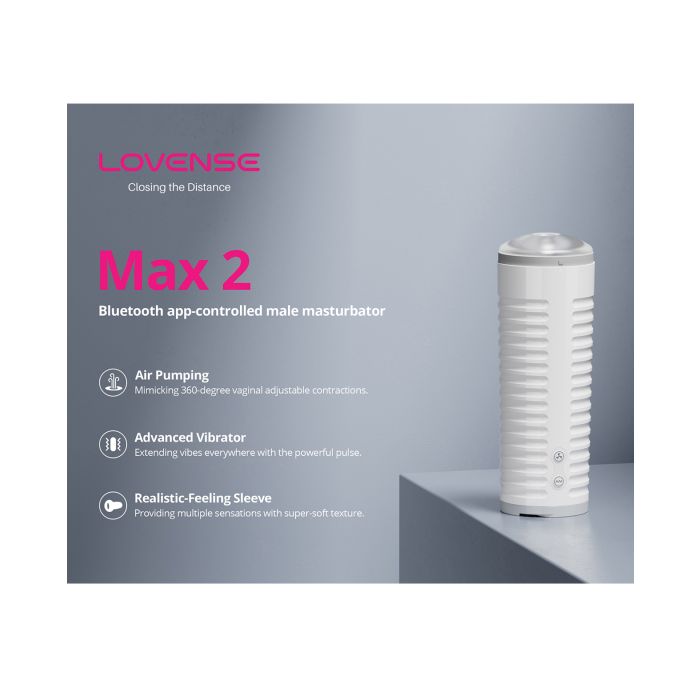 Lovense Max 2 Rechargeable Male Masturbator