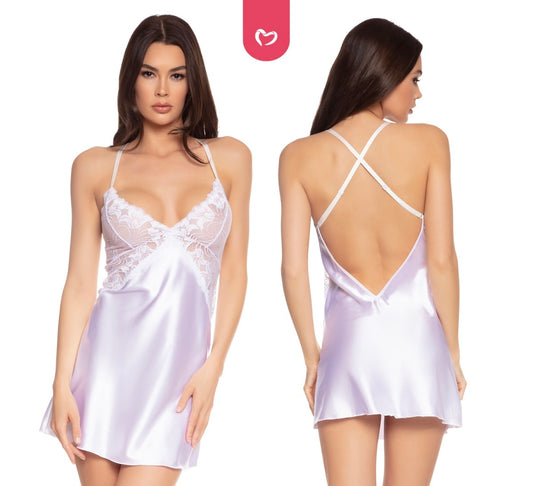 Silky Chemise Set
