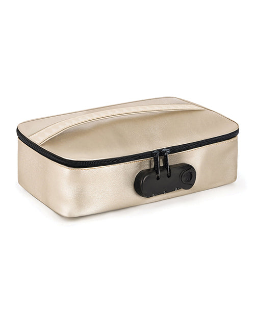 Dorcel Discreet Lockable Storage Box - GOLD
