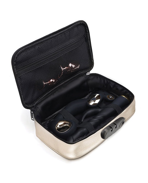 Dorcel Discreet Lockable Storage Box - GOLD