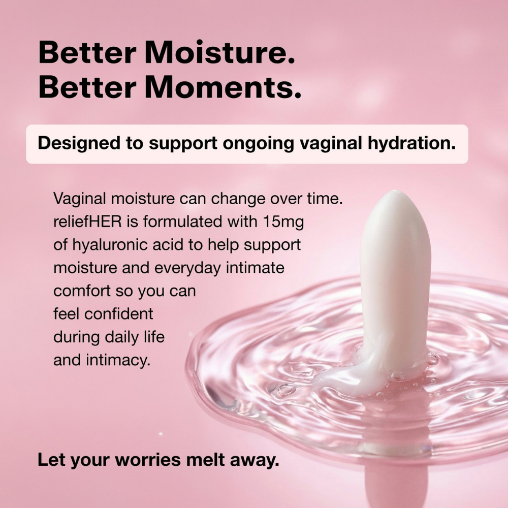 reliefHER Vaginal Hydration Melts