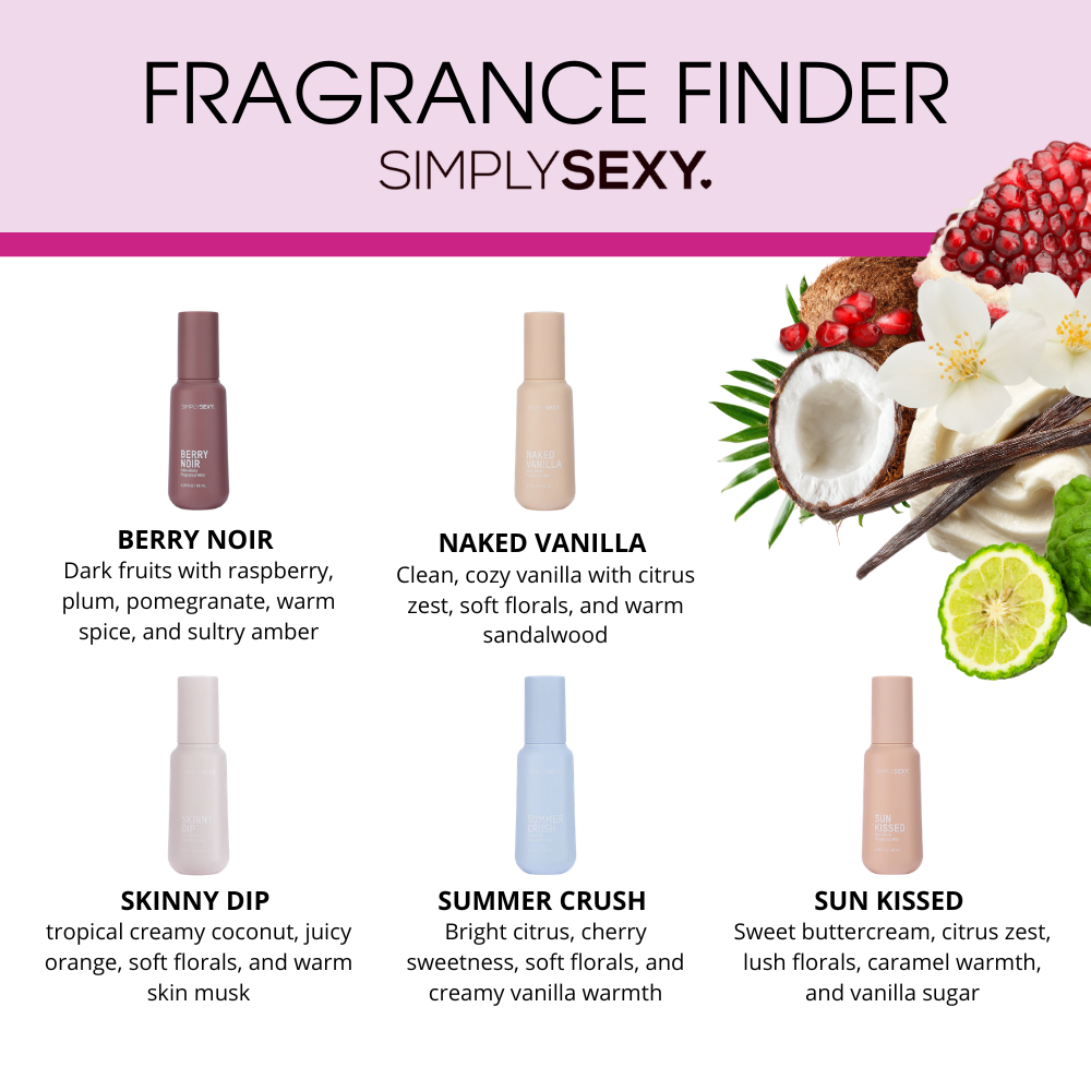 Simply Sexy Pheromone Infused Hair + Body Mist